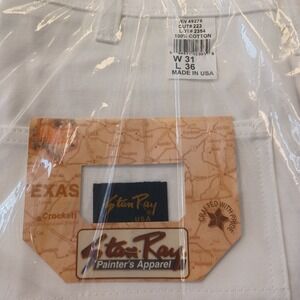 Stan Ray Pants size 31x36 Carpenter Painter Canvas Cotton Workwear USA Made